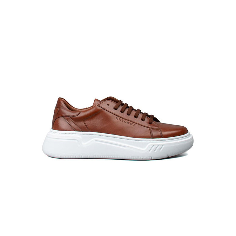 Δερμάτινα Sneakers KRICKET 4050 COGNAC