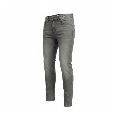 Slim Fit Denim Jeans-Grey BK6108