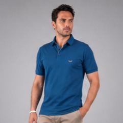 Μπλούζα τ. Polo SIDE EFFECT PL6234 Royal Blue