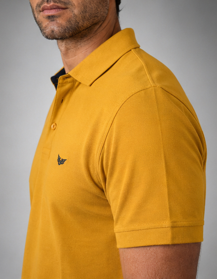 Μπλούζα τ. Polo SIDE EFFECT PL6234 Yellow