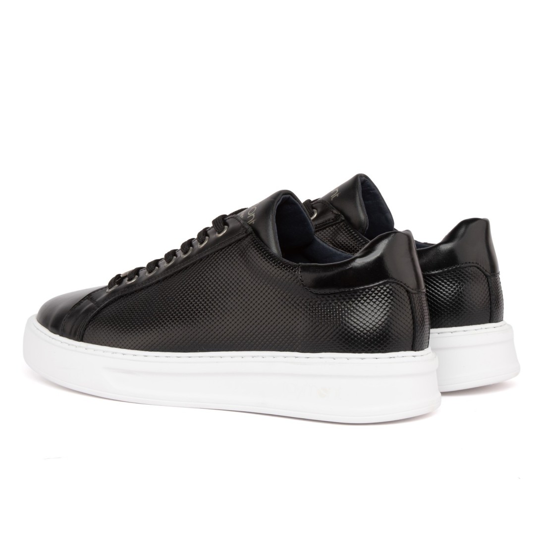 Δερμάτινα Sneakers RAYMONT 910 BLACK