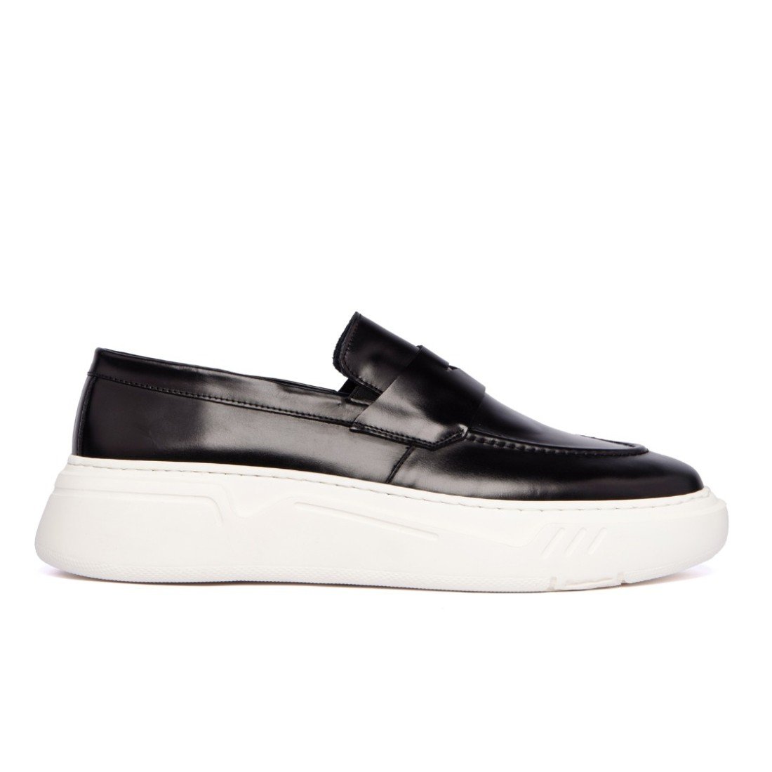 Δερμάτινα Sneakers RAYMONT 923 BLACK