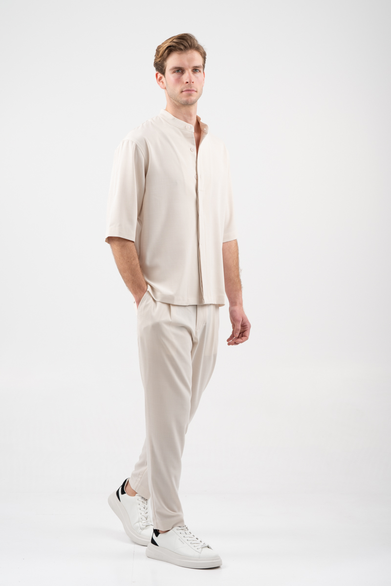 Set Overshirt και Παντελόνι  VITTORIO MORRONE Stone
