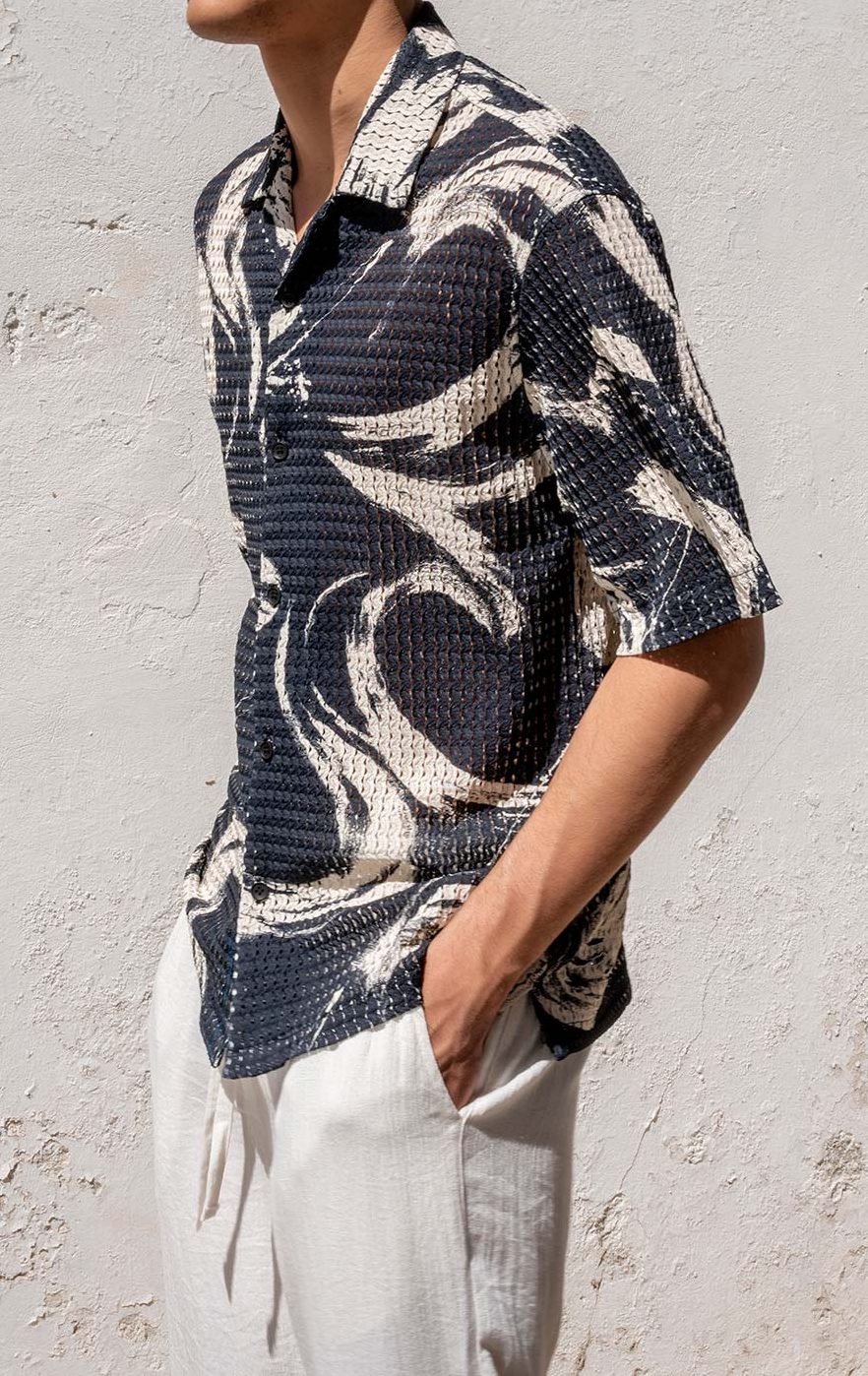Shirt VITTORIO 800-26-018 / Black
