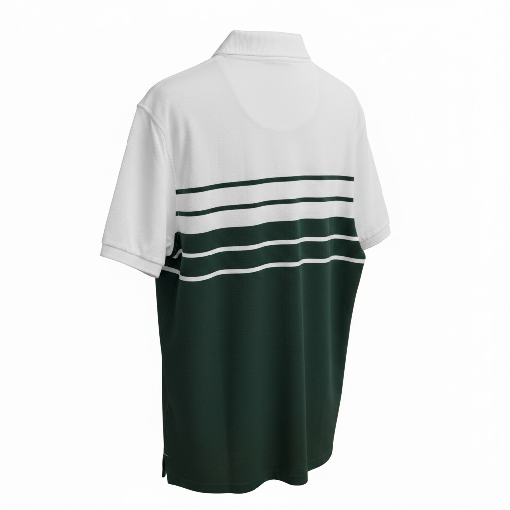 Μπλούζα τ. Polo FRANK TAILOR FT825 White/Green
