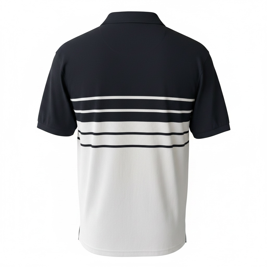 Μπλούζα τ. Polo FRANK TAILOR FT825 Black/White