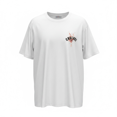 Oversized T-shirt The Splash White