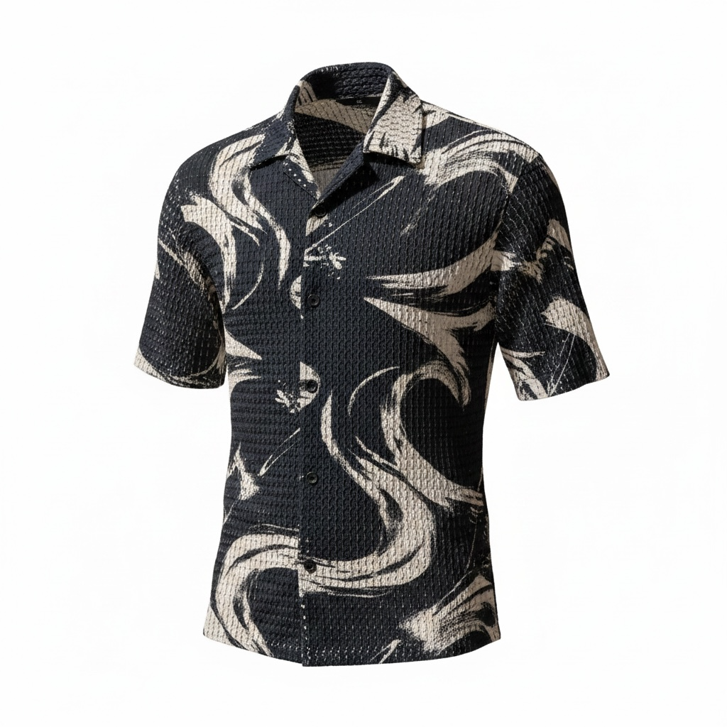 Shirt VITTORIO 800-26-018 / Black