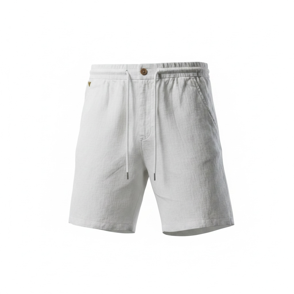 Βερμούδα Λινή FRANK TAILOR JP131 White