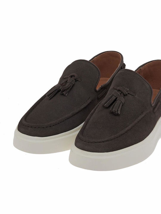 Ανδρικό Sneaker RENATO GARINI 268 Coffee Καστόρι