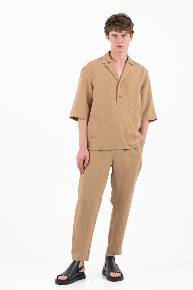 Set Overshirt και Παντελόνι VITTORIO ARANDE Beige