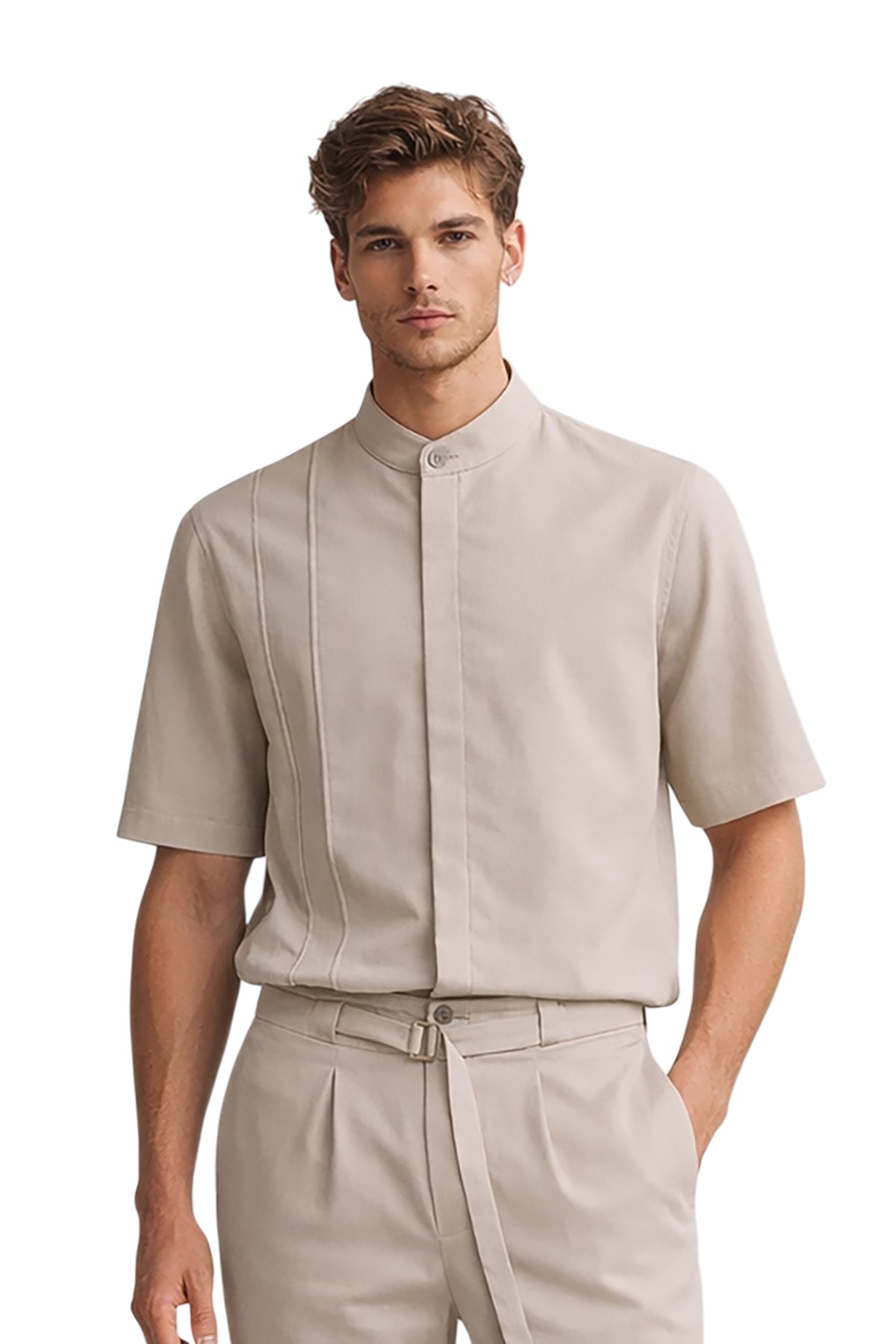 Set Overshirt και Παντελόνι VITTORIO BORETTO Beige