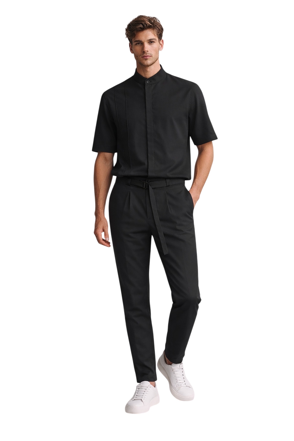 Set Overshirt και Παντελόνι VITTORIO BORETTO Black