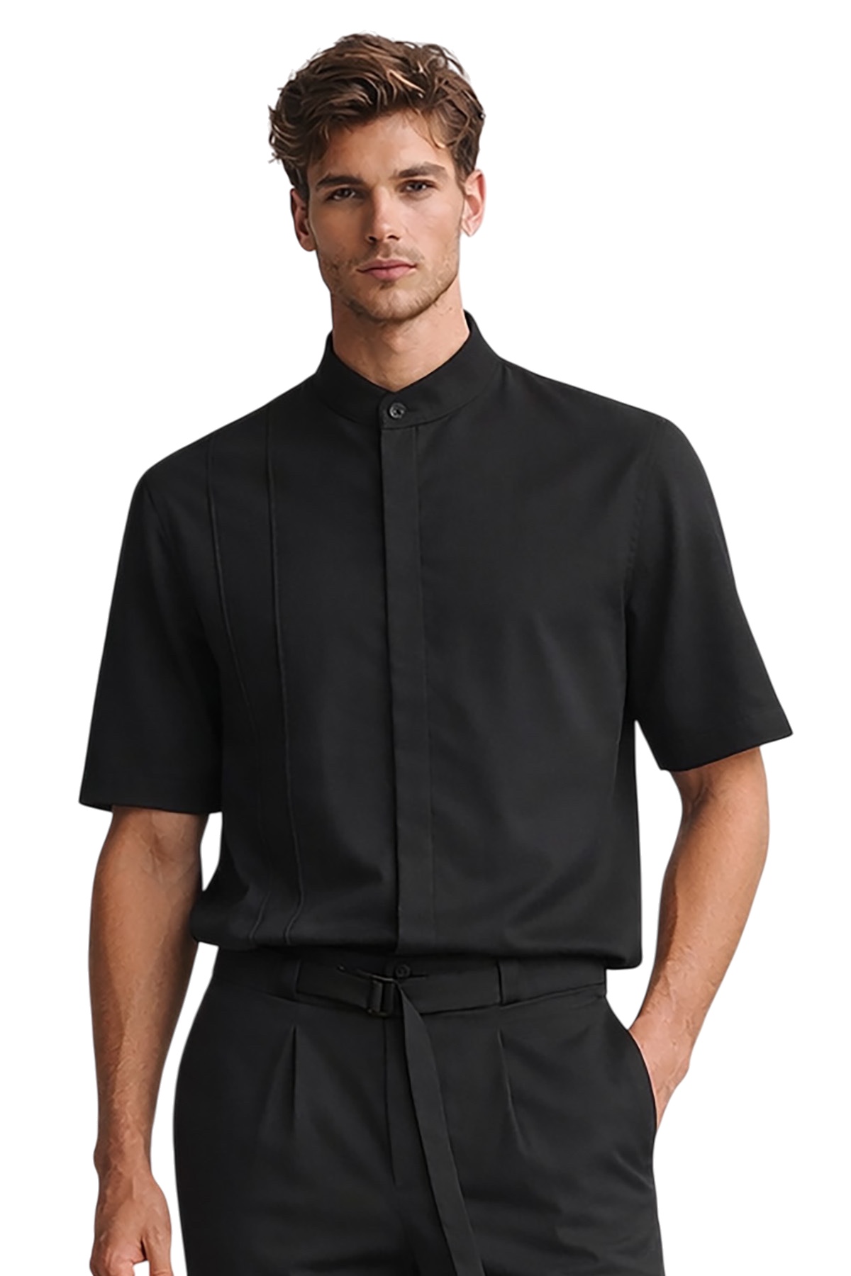 Set Overshirt και Παντελόνι VITTORIO BORETTO Black