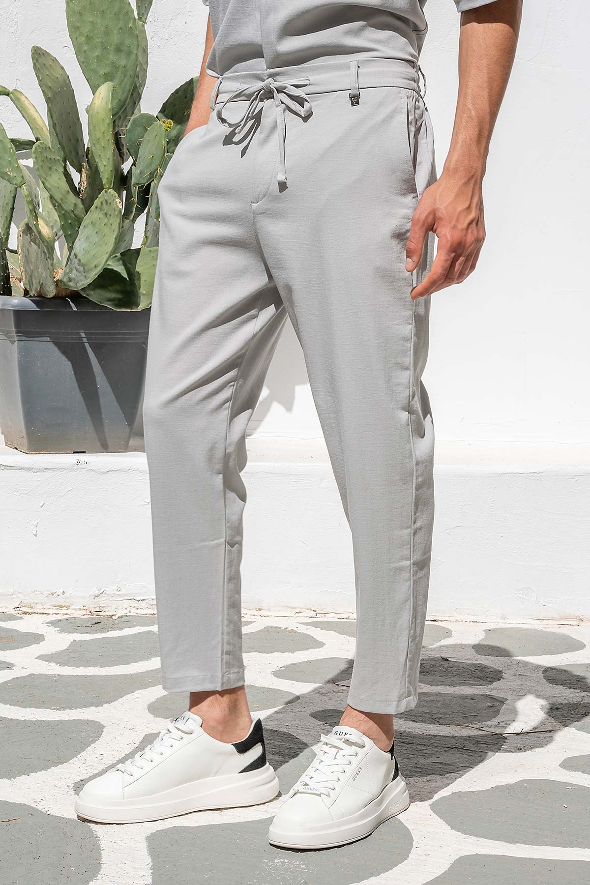 Set Overshirt και Παντελόνι VITTORIO SANTO Grey