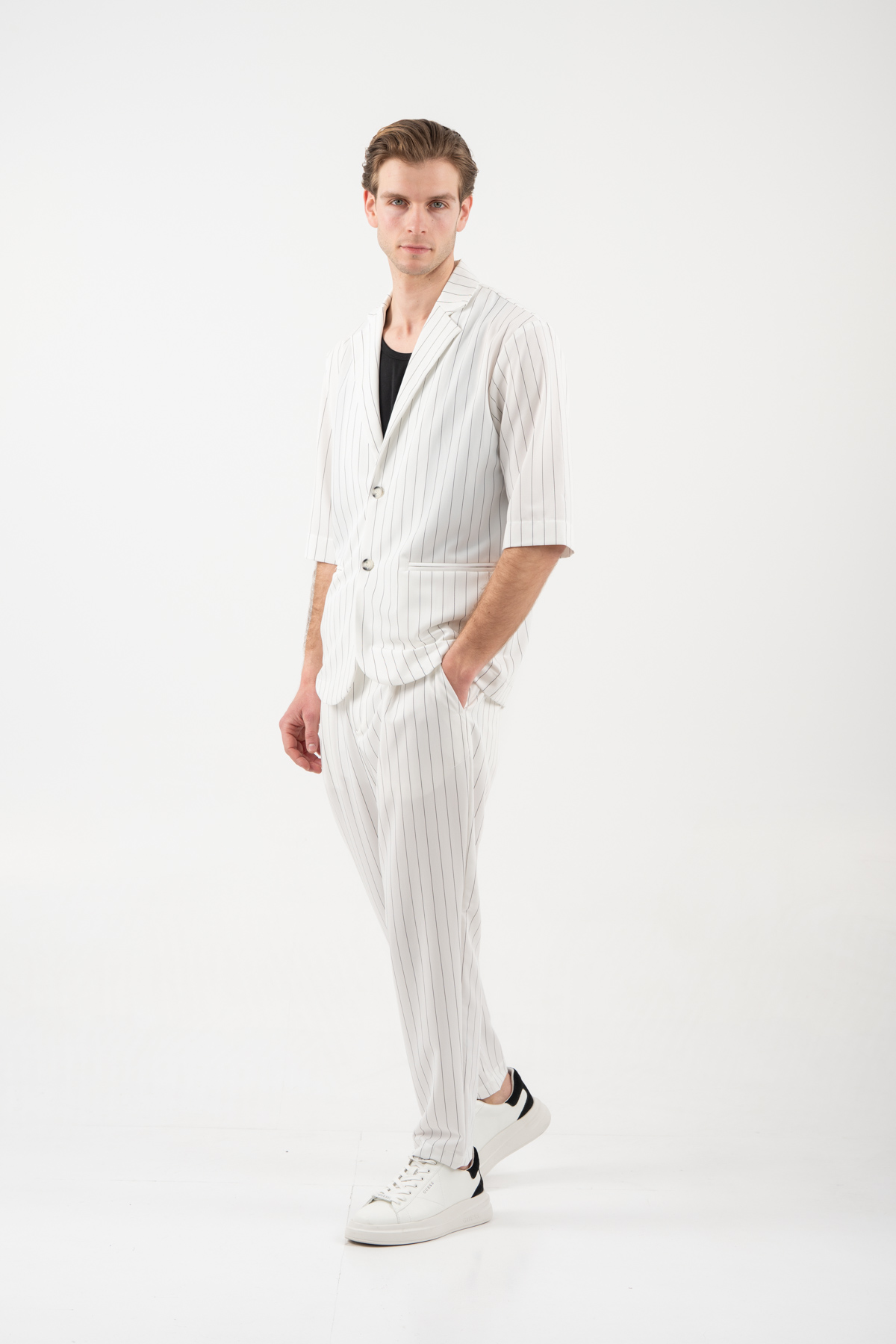 Set Overshirt και Παντελόνι DAVIDE Off White