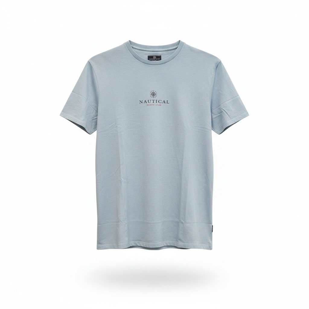 Basic T-Shirt TEE-33 Sky Blue