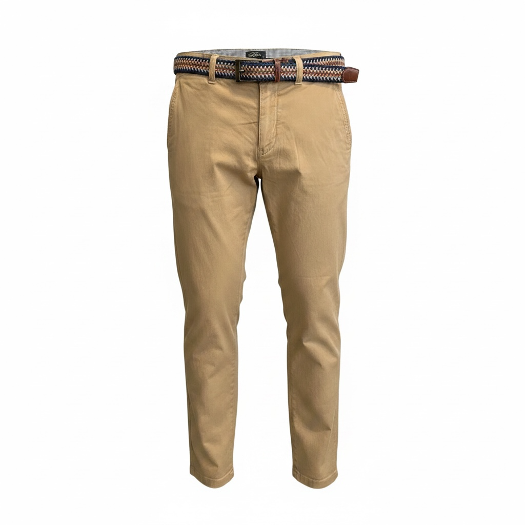 Παντελόνι Regular Fit VISCONTI 2785 Taba